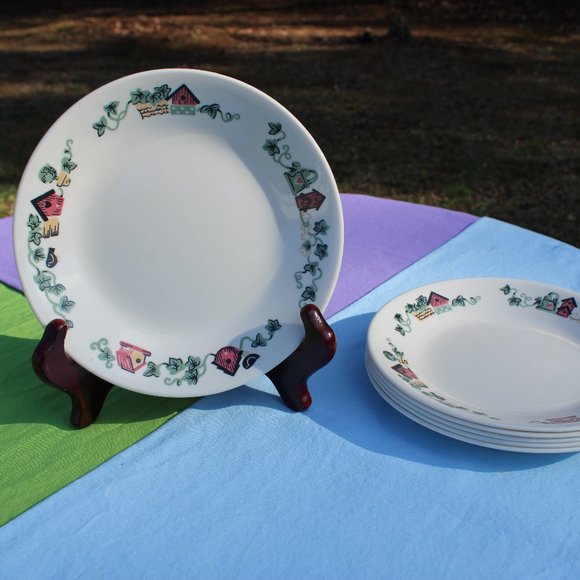 Garden Home Bread & Butter Plates - Picture 1 of 4